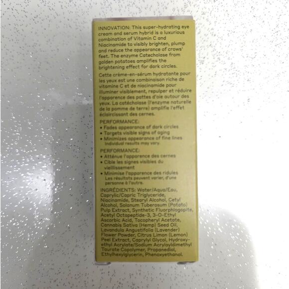 Volition Golden Eye Brightening Serum - 15 ml - NEW - Picture 2 of 4